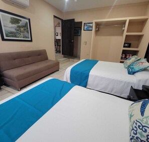 2 habitaciones, wifi gratis y ropa de cama 
