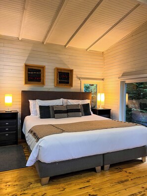 Maison Deluxe, 1 chambre, coin cuisine, vue mer | Bureau, espace de travail pour ordinateur portable