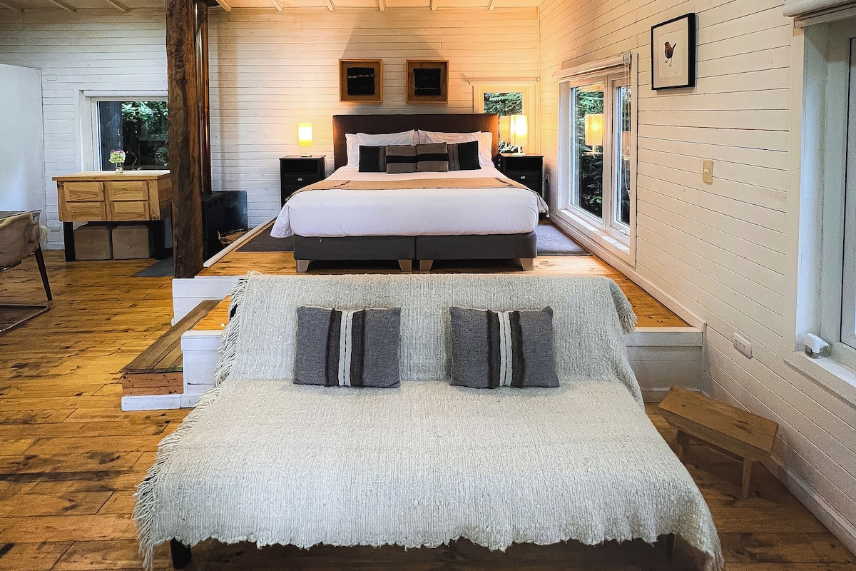 Maison Deluxe, 1 chambre, cuisinette, face à la mer | Bureau, espace de travail pour ordinateurs portables