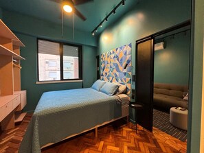 1 soveværelse, skrivebord, strygejern/strygebræt, Wi-Fi