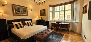 2 bedrooms, in-room safe, iron/ironing board, travel cot
