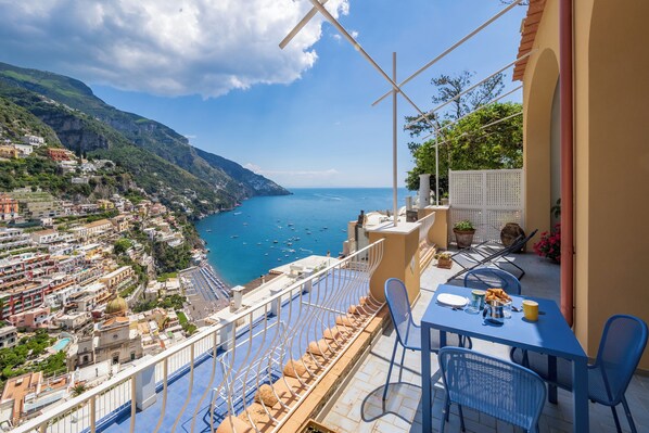 Maison mitoyenne Panoramique, vue mer | Terrasse/Patio