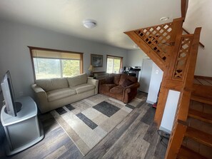 Smart TV - Kenai Beachfront Cabin 1 - In the middle of river fishing on the beach. (Kenai)