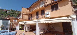 Façade de l’hébergement