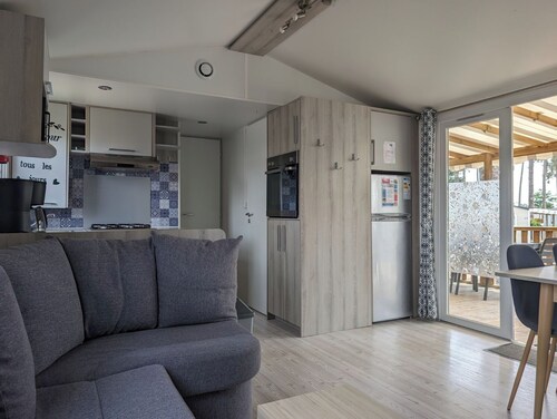 Mobil-home 6/8 Personnes sur le Camping les Dunes de Contis à St Julien en Born