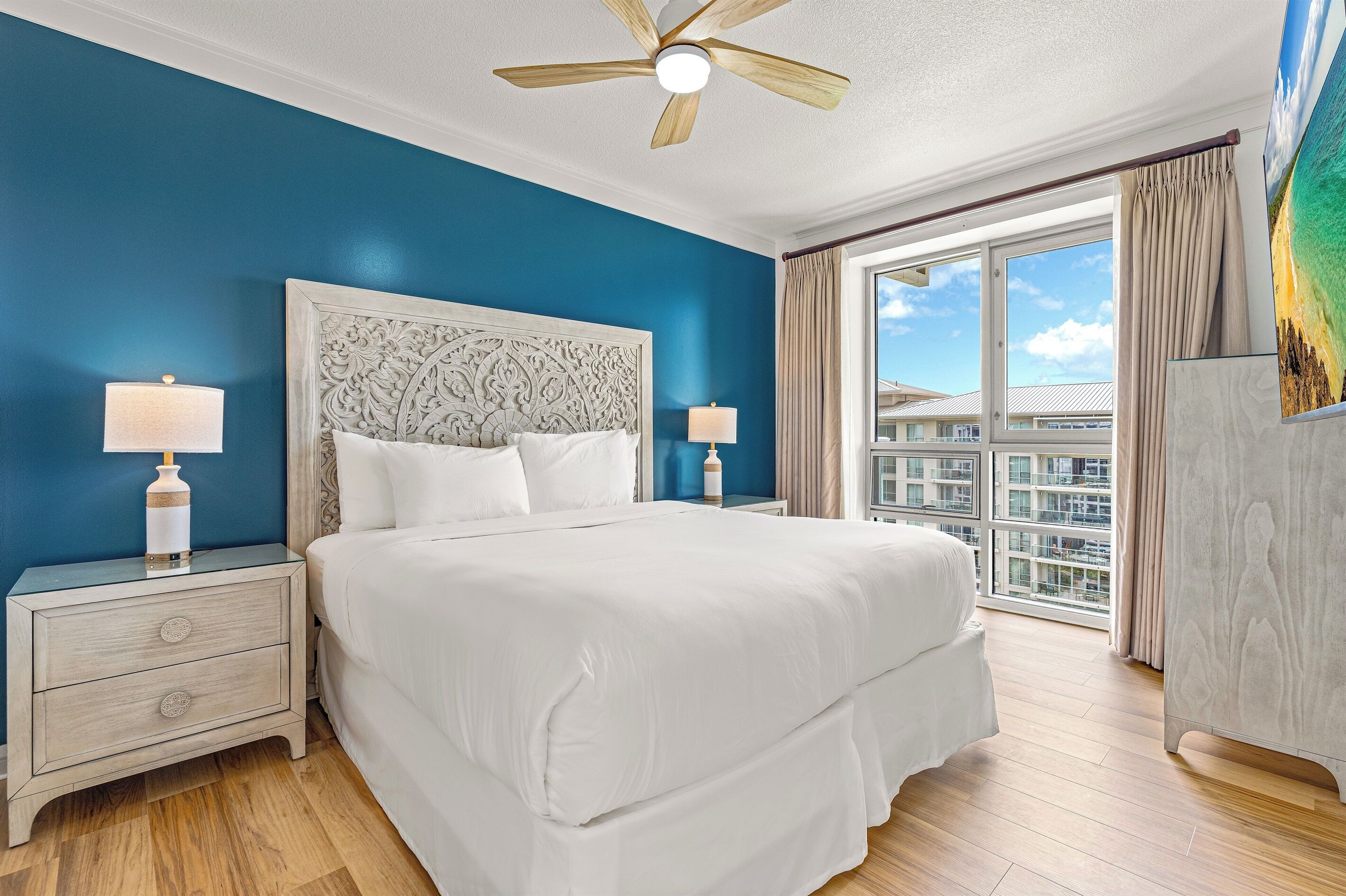 2 bedrooms, iron/ironing board, travel crib, free WiFi