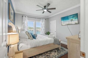 5 bedrooms, iron/ironing board, travel cot, WiFi