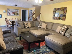 TV, fireplace, DVD player, offices - House #14 Pelican Sunrise (no pets) Lake View (Leesburg)