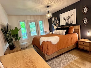 2 bedrooms, iron/ironing board, travel cot, free WiFi - Le Rétro Shack à Mont-tremblant (Mont-Tremblant)