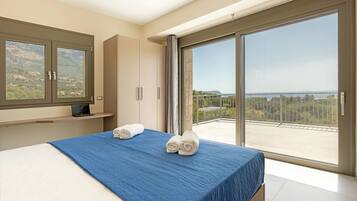 2 Schlafzimmer, Zimmersafe, Bügeleisen/Bügelbrett, Reisekinderbett