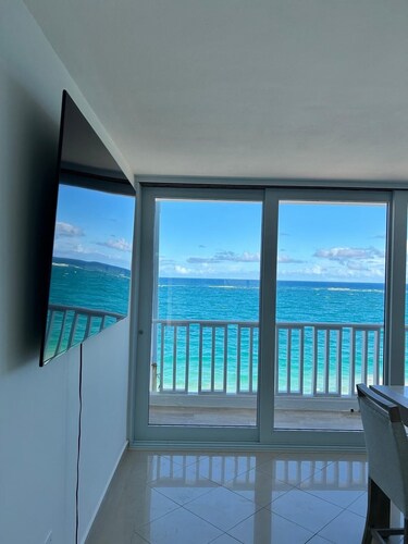 Puerto Rico,  Beach front Condo in CONDADO, San Juan on the BEACH.