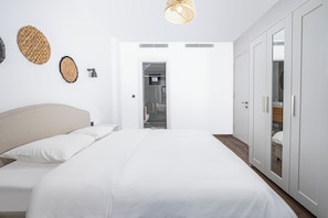4 Schlafzimmer, Bettwäsche aus ägyptischer Baumwolle