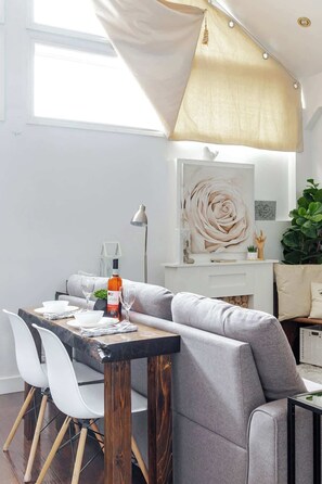 Dining - Work, Rest, Visit & Explore | Cozy Downtown Studio (Belleville)