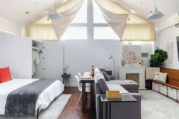 A full view of your dreamy escape—open, airy, and designed with heart. From your bed to the breakfast table, everything flows beautifully.