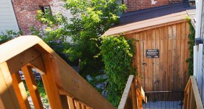 Wind Rose 22 · Cool Modern Flat Upstairs in 1800s Limestone Home