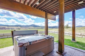 Bain à remous extérieur