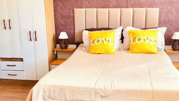 2 Schlafzimmer, Bügeleisen/Bügelbrett, kostenloses WLAN, Bettwäsche