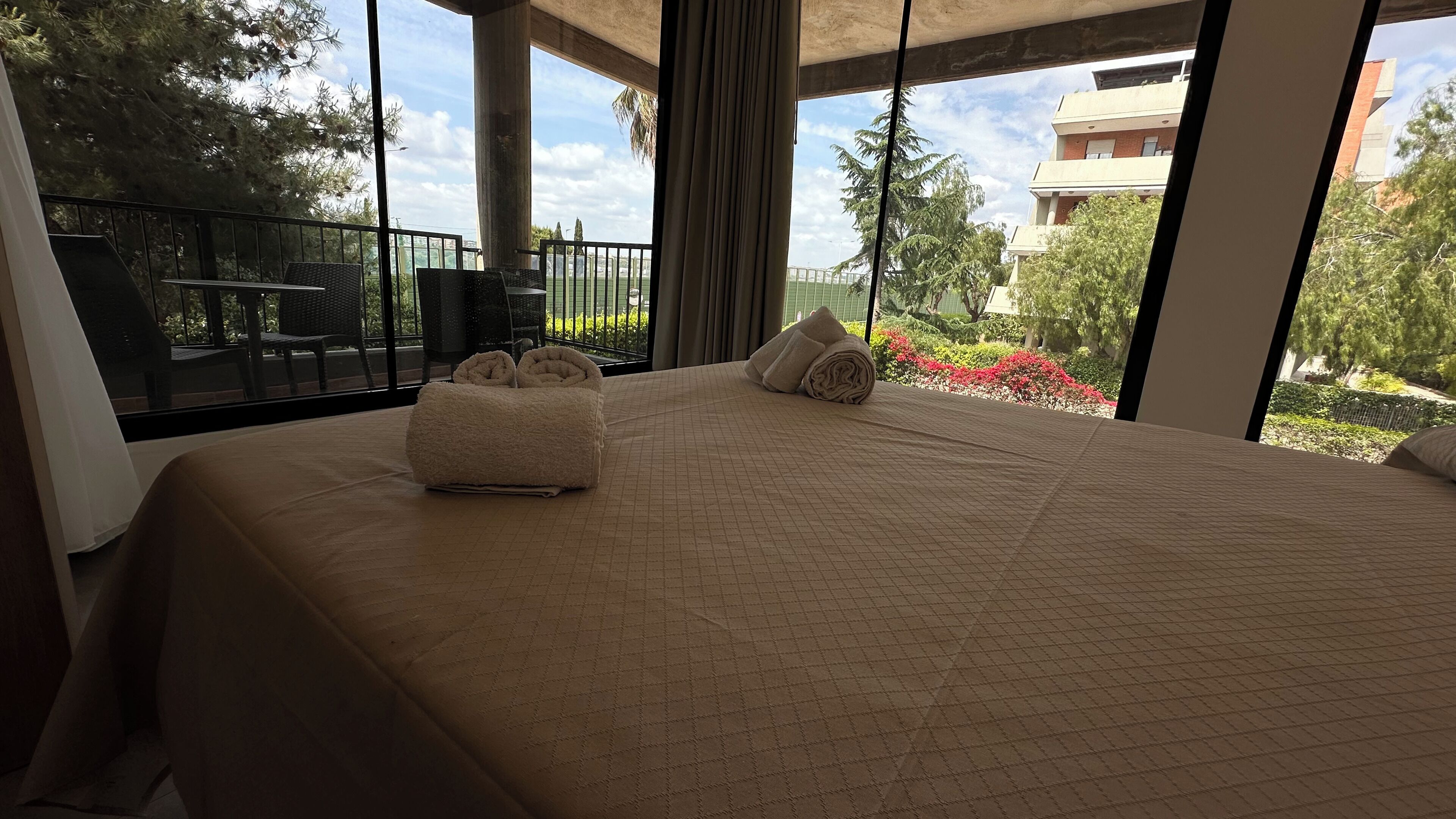 Apartamento Deluxe, vistas al jardín | 1 dormitorio, mobiliario individual, escritorio. Puglia Promenade Apartment 1