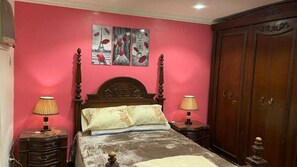 2 bedrooms, iron/ironing board, WiFi, bed sheets - Fancy apartment close to airport fully furnished
(Cairo Governorate)