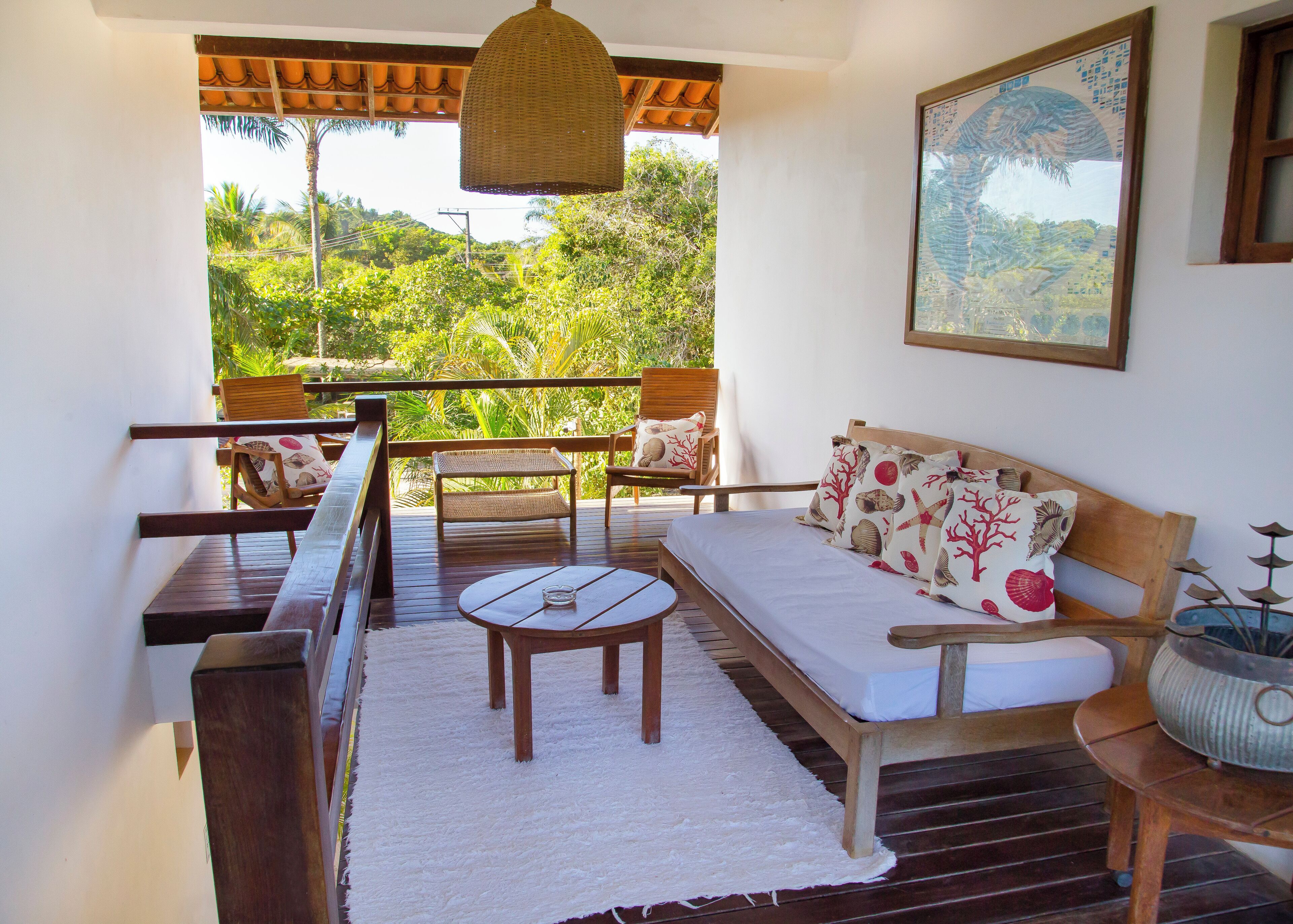 Executive Suite, Lanai, Garden View | Living area | TV