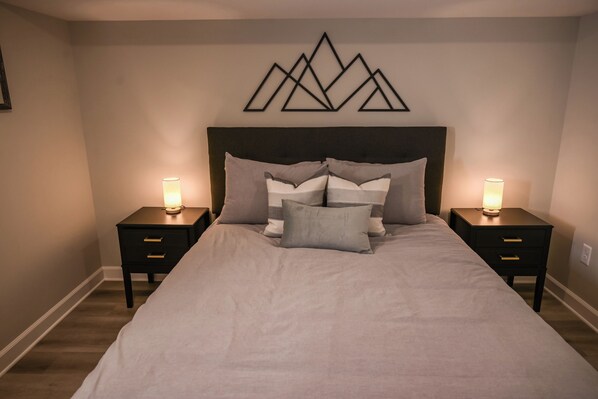 3 bedrooms, iron/ironing board, travel cot, free WiFi