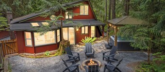 New Rainier Forest Lodge w/ Hot Tub-Fireplace-EV-WiFi