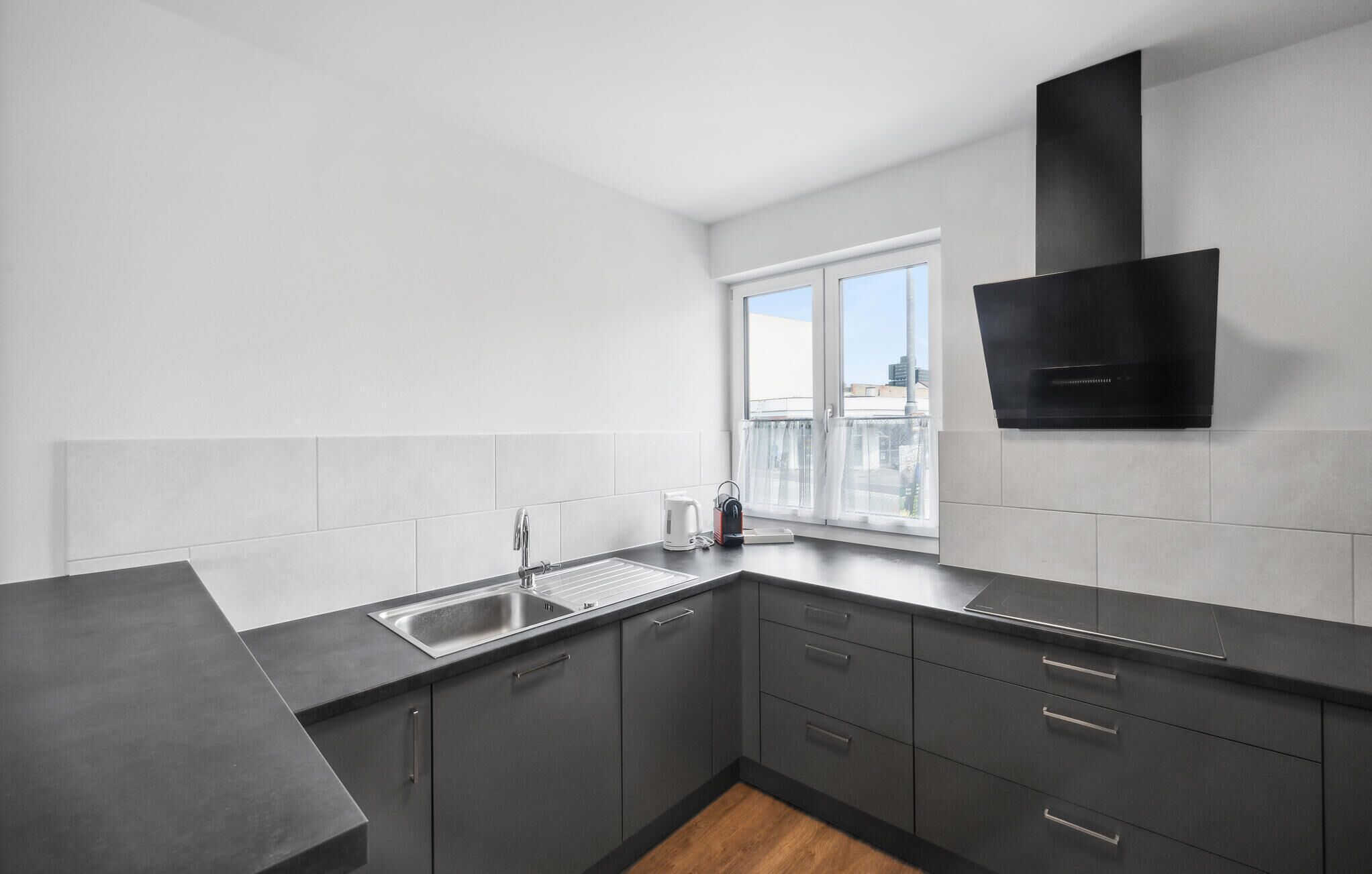 Kühlschrank, Herdplatte, Geschirrspüler