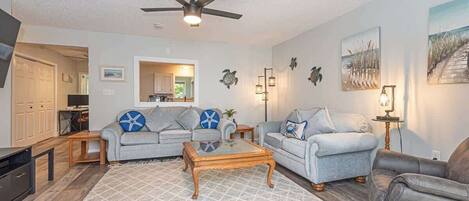 Televisión, oficina