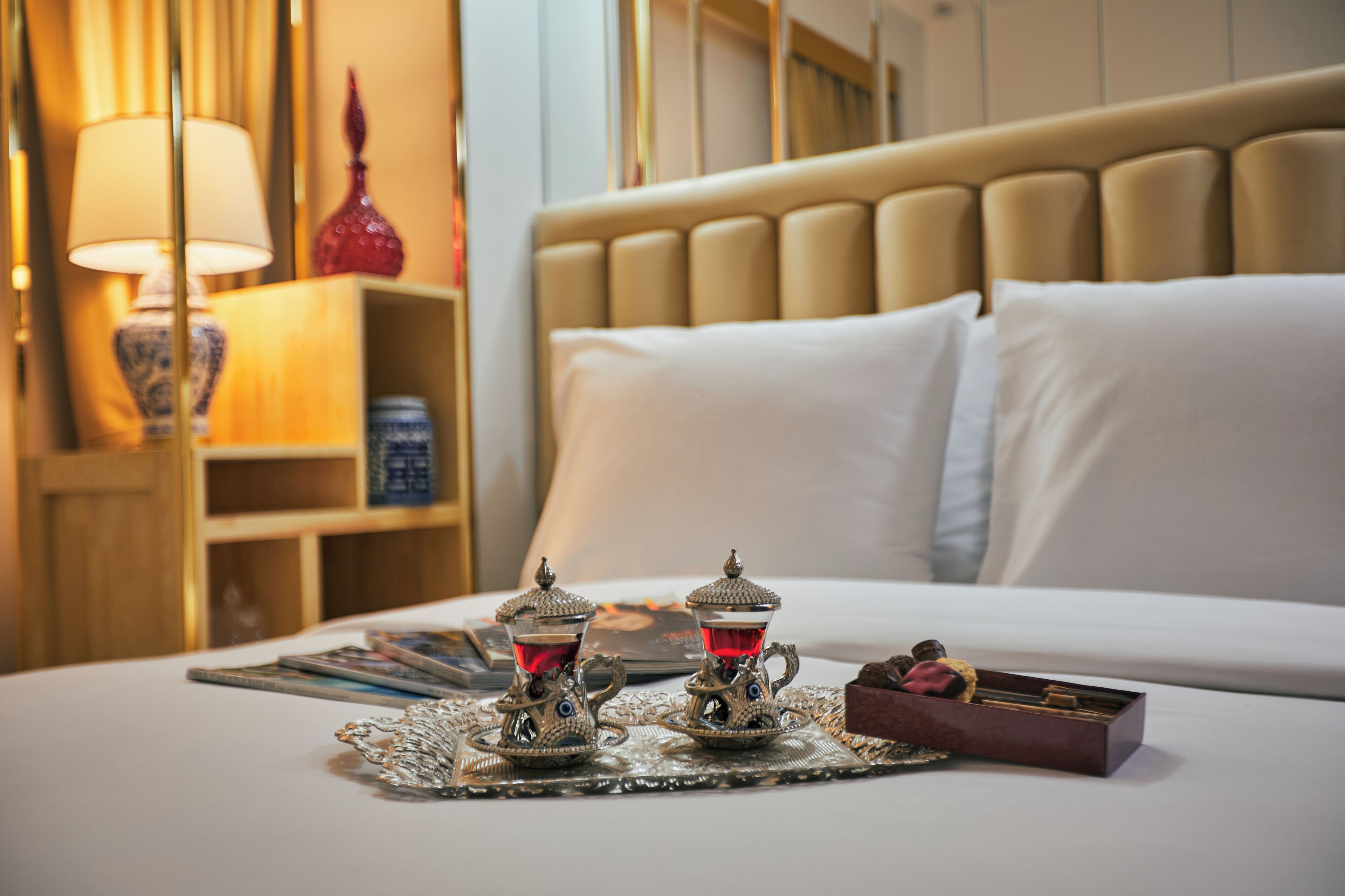 Hochwertige Bettwaren, Minibar, schallisolierte Zimmer, kostenloses WLAN