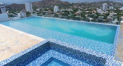 Paraíso en Santa Marta, Apartamento con Vistas Panorámicas