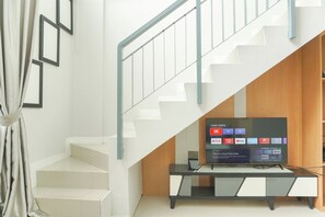 Interior - Good Deal Studio Loft Mezzanine (No Kitchen) At Kubikahomy Apartment (Pagedangan)