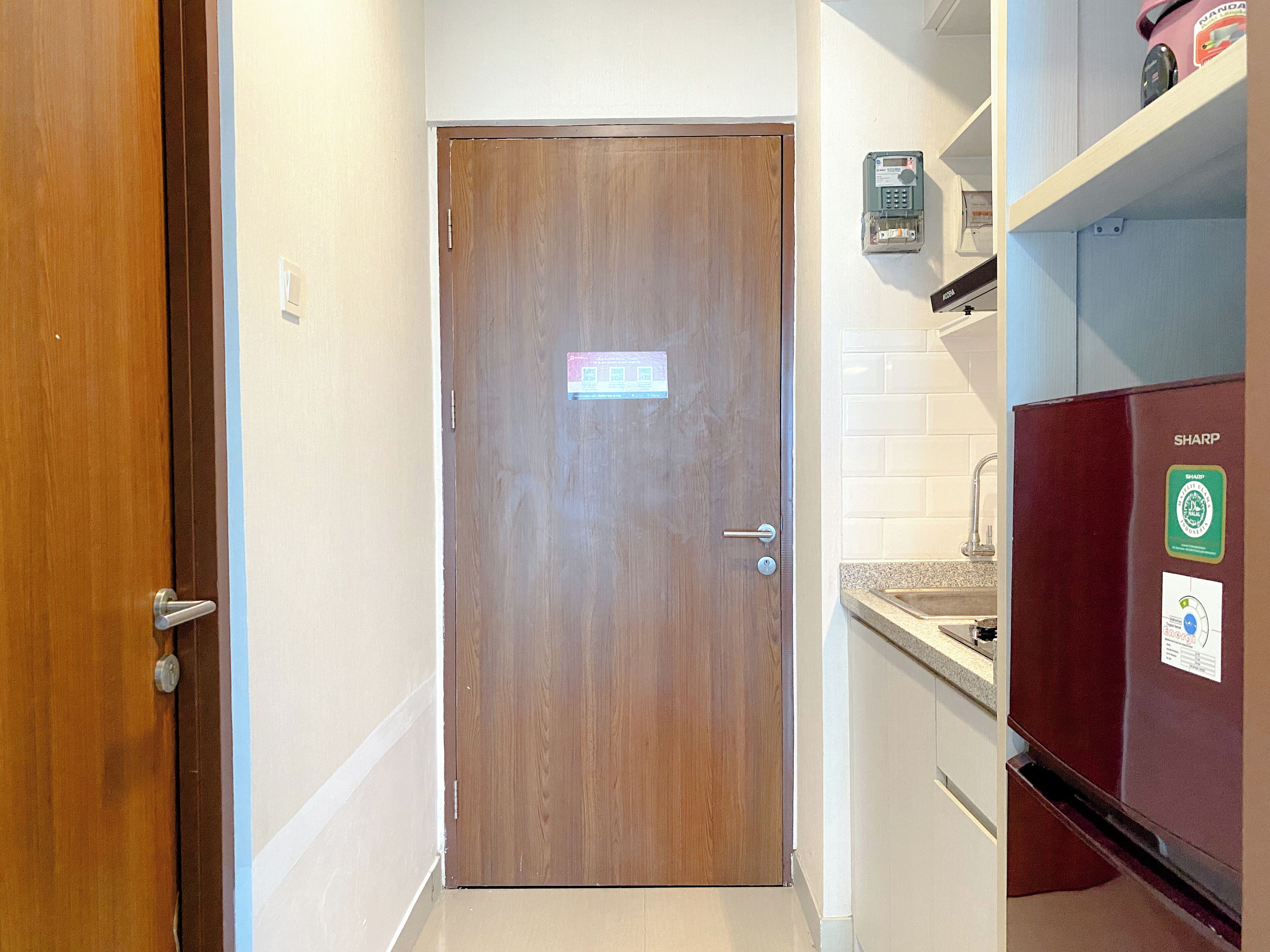 Studio | Dapur pribadi | Lemari es dan kompor