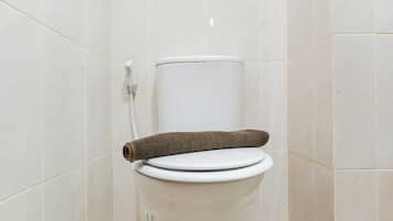 Estudio | Baño | Ducha y toallas