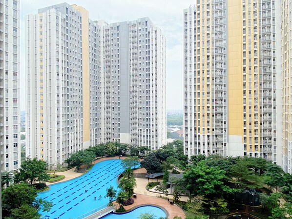 Studio | View from room - Homey And Simply Look Studio Springlake Summarecon Bekasi Apartment (Bekasi)