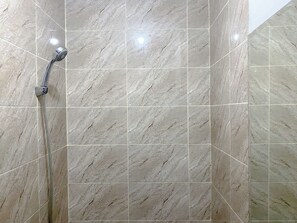 Studio | Bathroom | Shower, towels - Restful And Well Designed Studio Transpark Juanda Bekasi Timur Apartment (Bekasi)