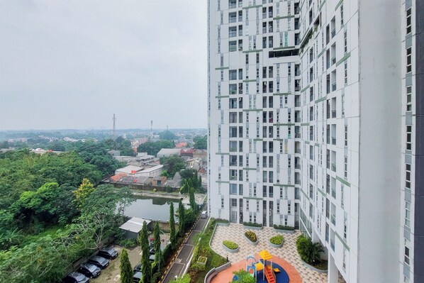 Studio | View from room - Good Choice And Homey Studio At Serpong Greenview Apartment (South Tangerang)