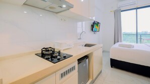 Studio | Bếp riêng | Bếp nấu, ấm điện 