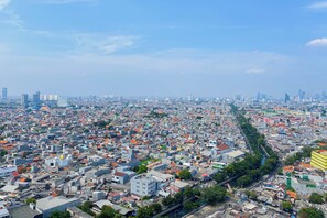 Studio | View from room - Restful And Cozy Studio Grand Palace Kemayoran Apartment (Jakarta)