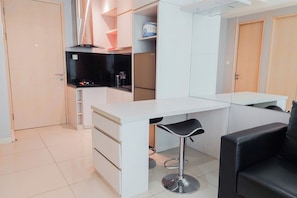 Interior - Spacious And Comfy 1Br Tree Park City Bsd Apartment (South Tangerang)