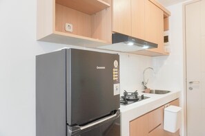 スタジオ | 専用キッチン | 大型冷蔵庫、コンロ