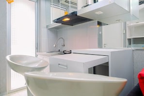 Apartment | Private kitchen - Comfy And Strategic 2Br Apartment At Bassura City (Jakarta)