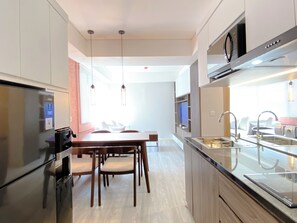Apartment | Private kitchen | Fridge, stovetop, rice cooker - Best Modern 2Br At Meikarta Apartment (Cikarang)
