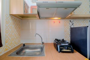 Studio | Eigene Küche | Kühlschrank, Herdplatte, Reiskocher