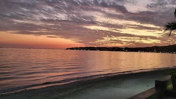 Accommodatie ligt op het strand