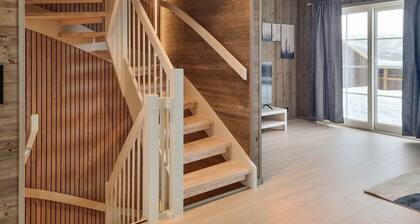 Holiday home with hot tub. The end