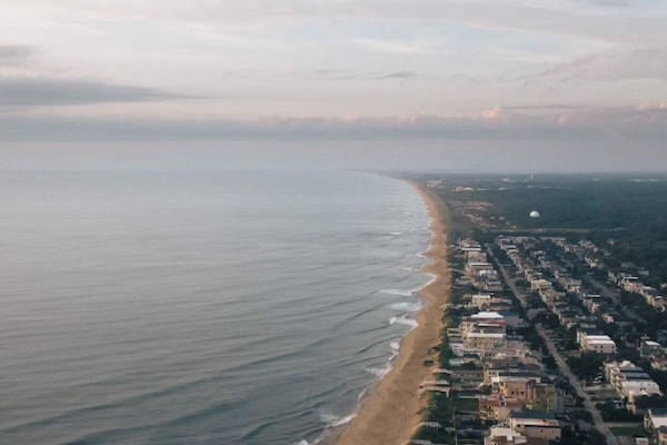 Sun loungers, beach towels