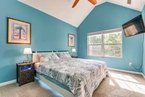 3 bedrooms, desk, iron/ironing board, WiFi
