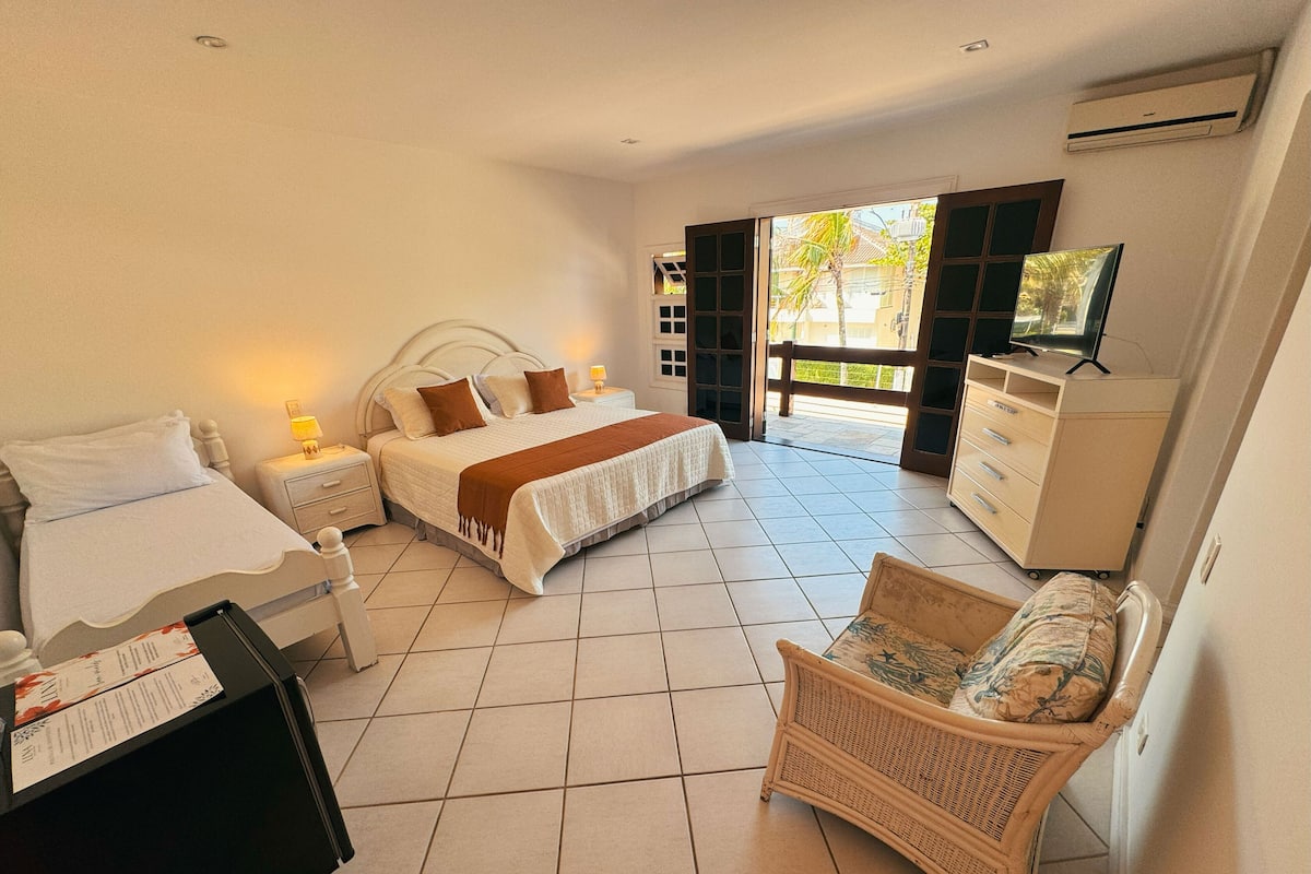 Comfort vierpersoonskamer | Gratis wifi, beddengoed