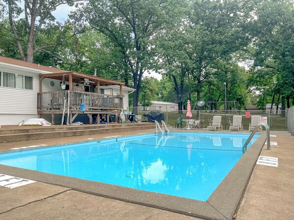 Alberca al aire libre 