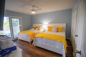 5 slaapkamers, een strijkplank/strijkijzer, gratis wifi, beddengoed